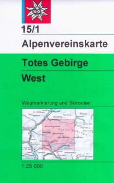 Totes Gebirge West 1:25.000