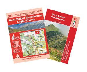 20 - Dora Baltea Canavesana 1:25.000 - Laghi d'Ivrea 1:12.500 mit Wanderführer