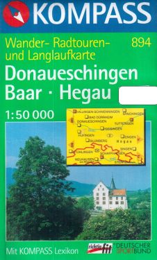 Donaueschingen, Baar, Hegau 1:50.000