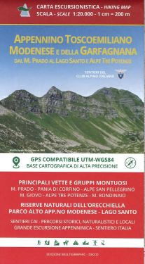 Appennino Toscoemiliano Modenese e della Garfagnana 1:20.000