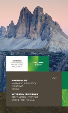 Parco Naturale Tre Cime 1:25.000