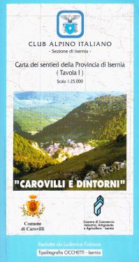 Carovilli e dintorni 1:25.000 tav.1