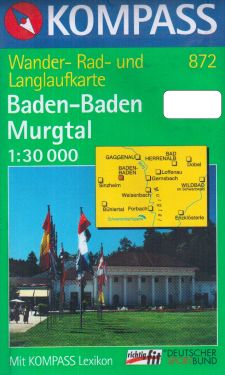 Baden-Baden, Murgtal 1:30.000