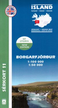 Borgarfjördur f.11 1:100.000