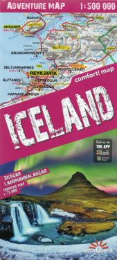 Iceland / Islanda 1:500.000 - Skogar Landmannalaugar 1:75.000