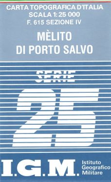 Melito di Porto Salvo 1:25.000 - f.615 IV