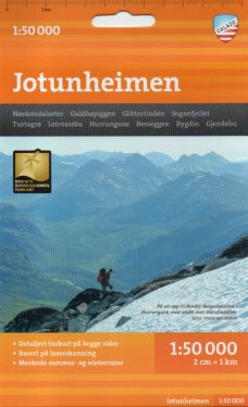 Jotunheimen 1:50.000