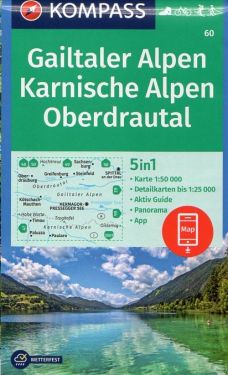 Gailtaler Alpen, Karnische Alpen, Oberdrautal 1:50.000