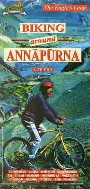 Biking around Annapurna 1:75.000