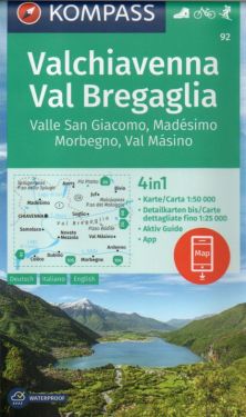 Valchiavenna, Val Bregaglia 1:50.000