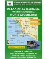 Parco della Maremma, Monti dell'Uccellina, Monte Argentario, Isola del Giglio, Isola di Giannutri 1:25.000