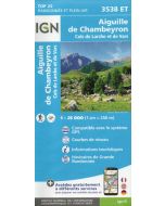 Aiguille de Chambeyron, cols de Larche et de Vars 1:25.000