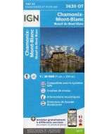 Chamonix - Massif du Mont Blanc 1:25.000