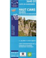 Haut Cians,Valberg 1:25.000