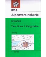 Inylchek, Tien Shan 1:100.000