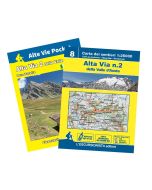 Alta Via 2 della Valle d'Aosta guida+carta 1:25000