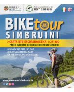 Biketour Monti Simbruini 1:25.000 - carta per mtb