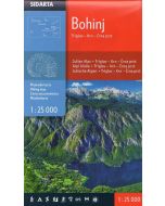 Bohinj, Triglav, Krn, Črna prst 1:25.000