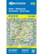 Bressanone, Val di Funes 1:25.000