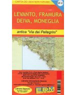 Levanto Framura Deiva Moneglia f.SP41 1:25.000