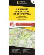 Cammino di Santiago de Compostela vol.2 - atlante 1:50.000