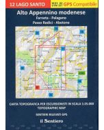 Alto Appennino Modenese - Lago Santo F.12 1:25.000