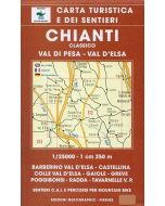 Chianti classico, Val di Pesa, Val d'Elsa 1:25.000