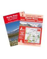 08 - Monte Rosa, Ayas, Gressoney, Alagna carta dei sentieri 1:25.000 ANTISTRAPPO 2022