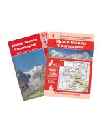 01 - Monte Bianco, Courmayeur carta dei sentieri 1:25.000 ANTISTRAPPO 2023