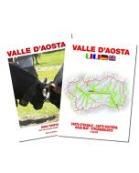 Valle d'Aosta guida turistica + carta stradale 1:100.000