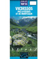 Vicdessos, Pics d'Estats et de Montcalm 1:25.000