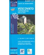 Vescovato, Castagniccia 1:25.000