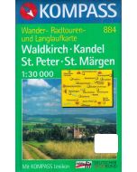 Waldkirch, Kandel, Saint Peter, Saint Märgen 1:30.000