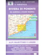 Riviera di Ponente da Albenga a Diano Marina 1:25.000