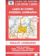 Lago di Como, Svizzera Lombarda 1:25.000