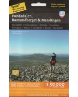 Funasdalen, Ramundberget & Messlingen 1:50.000