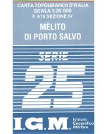 Melito di Porto Salvo 1:25.000 - f.615 IV