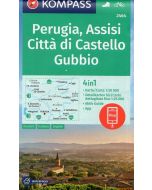 Perugia, Assisi, Città di Castello, Gubbio 1:50.000