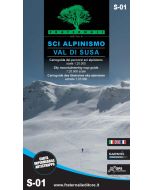 Sci alpinismo  Val di Susa 1:25.000