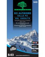 Sci Alpinismo Valle Po, Val Varaita 1:25.000