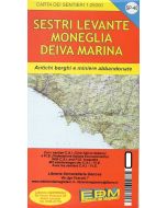 Sestri Levante, Moneglia, Deiva Marina  f.SP40 1:25.000