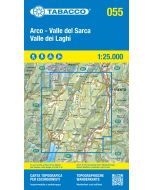 Arco, Valle del Sarca, Valle dei Laghi 1:25.000