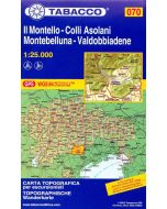 Il Montello, Colli Asolani, Montebelluna, Valdobbiadene 1:25.000