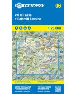 Val di Fassa e Dolomiti Fassane 1:25.000