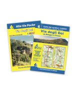  Via degli Dei a piedi e in MTB carta 1:25.000 + guida