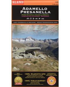 Adamello, Presanella f.138 1:25.000