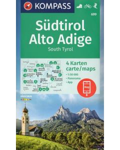 Alto Adige 1:50.000 - set 4 carte