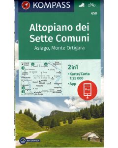 Altopiano dei Sette Comuni 1:25.000 KOMPASS