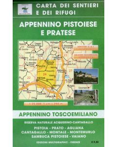 Appennino Pistoiese e Pratese 1:25.000