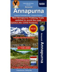 Around Annapurna 1:100.000